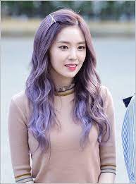 Kpop Purple Hair Pesquisa Google Kpop Hair Color Hair Color Asian Korean Hair Color