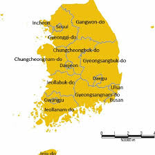 Map Of Study Area South Korea Includes 16 Provinces Of Seoul A01 Download Scientific Diagram