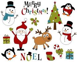 Cute Christmas Decoration Clip Art Xmas Scrapbook Clipart Etsy Cute Christmas Decorations Christmas Drawing Christmas Clipart
