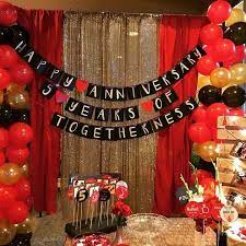 New The 10 Best Home Decor With Pictures Anniversary Celebrati Anniversary Celebration Ideas At Home Ballon Decorations Anniversary Balloons Decorations