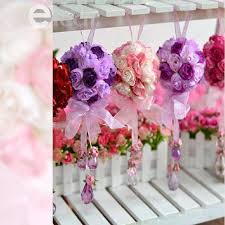 Maybe you would like to learn more about one of these? Details About Silk Rose Pomander Flower Kissing Ball Wedding Bouquet Party Home Decoration Wedding Flowers Wedding Bows Kissing Ball