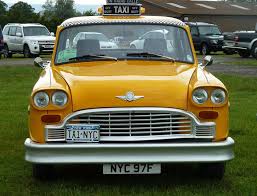 Image result for Federal Yellow 1956 Checker Taxi