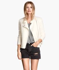 H M Biker Jacket 4 499 Rsd Biker Jacket Fashion Jackets