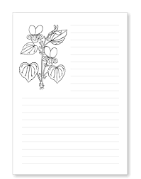 Weitere ideen zu briefpapier, ausdrucken, papier. Blumenbriefpapier Zum Ausdrucken Mit Bluten