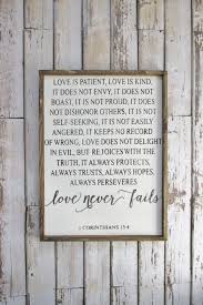 Love Is Patient Love Is Kind Corinthians Verse Wedding Gift Wood Signs Rustic Signs Wooden Sign G In 2020 Love Is Patient Rustic Wood Wall Decor Wood Frame Sign