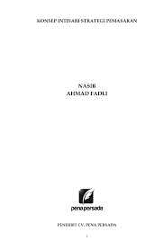 We did not find results for: Pdf Konsep Intisari Strategi Pemasaran