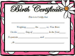 The birth certificate template refers to a document that is designed by experts to aid the user in coming up with a birth certificate using their personal computers. Girl Birth Certificate Template 5 Templates Example Templates Example Birth Certificate Template Fake Birth Certificate Certificate Templates