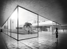 My Bauhaus Is Better Than Yours Wettbewerbsentwurfe Zum Bauhaus Archiv Berlin Architekt Bauhaus Bauhaus Architecture Visualization Library Architecture