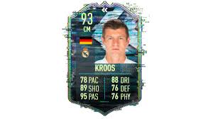Here is everything you need to know about fifa 21's latest card. Kroos Futbin