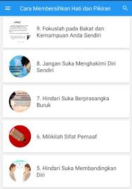 Kesucian hati dapat diukur berdasarkan tahap kesucian gumpalan darah kotor yang ada di bagian bawah jantung seseorang, yang selama ini menyelebungi lampu makrifat. Cara Membersihkan Hati Dan Pikiran Fur Android Apk Herunterladen