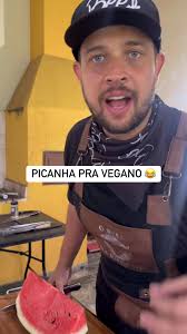 Picanha pra vegano, servido? Kkk #churrasco #vegano #meme