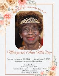 Memorial Service for Margaret Ann MoCtay in Calumet City, IL