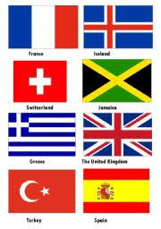 Über 7 millionen englische bücher. Flags Around The World Esl Worksheet By Dalgi