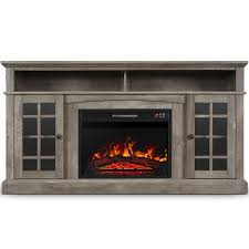 With a lighter tone than many oak fireplaces, a pine fireplace is ideal if you want to keep your room airier. Belleze Tv Stand Entertainment Center For Tvs Up To 50 W Infrared Electric Fireplace Ashland Pine Tv Stands Accessories Supplies Ekoios Vn