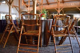Bamboo Folding Chairs That We Have Here At Ps Event Rentals Chair Folding Chair Industrial Dining Chairs
