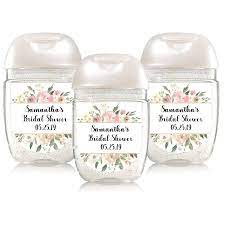 Floral Bridal Shower Favor Label Hand Sanitizer Label Baby Shower Favor Label Wedding Favor Label Floral Favor Label Favor Tags Wedding Favor Labels Bridal Shower Favors Floral Bridal Shower