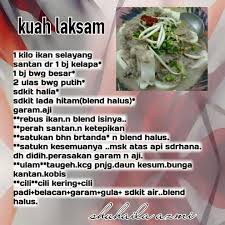 Bulatkan adonan cilok jangan terlalu besar agar. Kuah Laksam