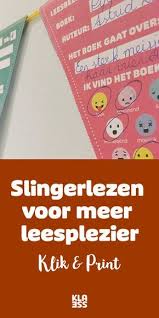 Om Vlot Te Leren Lezen Moeten Kinderen Veel Lezen Leeskilometers Afleggen Met Slingerlezen Motiveer Je Hen L Leren Lezen 3de Leerjaar Lezen Leesmotivatie