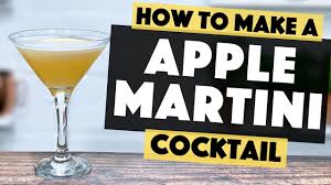 This apple martini isn't like those bright green cocktails that you see all the time. Appletini Cocktail How To Make Apple Martini Vodka Cocktail Steve The Barman Youtube