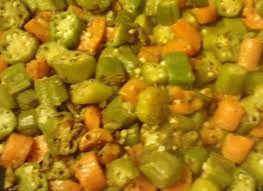Okra And Carrot Curry Carrot Curry Food Good Food