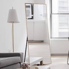 Maybe you would like to learn more about one of these? Rectangle Floor Mirror Dressing Mirror Wall Mounted Mirror For Bedroom Bathroom Living Room Gold Frame With No Stand 47x22 Neutype Full Length Mirror Standing Hanging Or Leaning Against Wall Mirrors Floor Full Length Mirrors