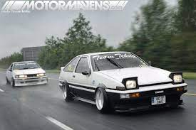 Center Stage Team Tekno Ae86 Crew In Ireland Toyota Cars Japan Cars Ae86