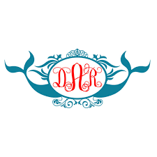 Free Free 246 Monogram Frame Mermaid Monogram Svg SVG PNG EPS DXF File