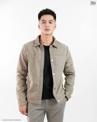 Áo khoác da lộn - Hệ thống thời trang nam 360