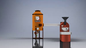 The Smoke Dog Afterburner for Coffee Roasters - Process Video - YouTube
