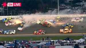 Richard petty won 200 premier series races, david pearson 105 and jeff gordon 93. Daytona 500 Results Highlights From Denny Hamlin S Chaotic Crash Filled Win Sporting News