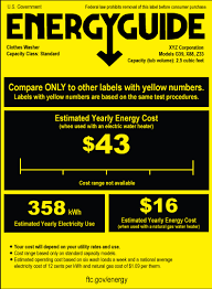 While we temporarily suspended some. Shopping For Home Appliances Use The Energyguide Label Ftc Consumer Information