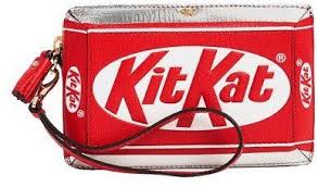 Anya Hindmarch Kit Kat Clutch In Bright Red Capra Leather Bright Red Anya Hindmarch Red Handbag Genuine Leather Handbag