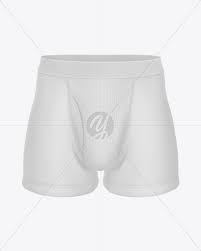 Download Melange Men S Boxer Briefs Mockup In Apparel Mockups On Yellow Images Object Mockups