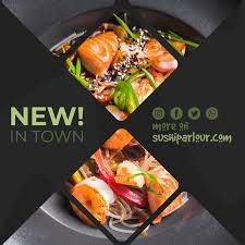 Download Square Post Template For Japanese Restaurant For Free