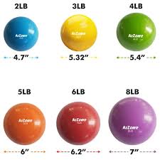 A2zcare Toning Ball Soft Weighted Mini Ball Medicine Ball A2zcare