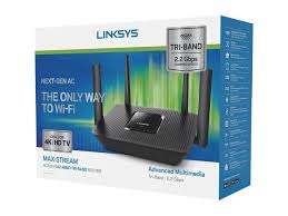 Used for first installation or recovery. Linksys Ea8300 Max Stream Ac2200 Tri Band Mu Mimo Wi Fi Router Newegg Com