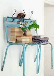 Hang Chairs On Wall Old Chairs Decor Diy Chair