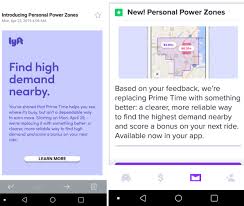 Participating in bonuses and incentives is always your choice. Lyft Is Replacing Prime Time With Personal Power Zones