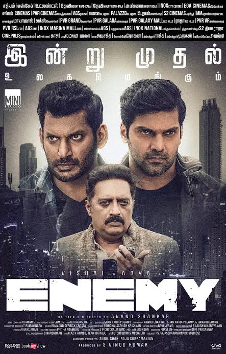 Enemy (2021) &bull; Hindi + Tamil + Dual Audio on MovieLinkBD