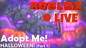 Adopt me's halloween update was released on october 28th and started at 8am pt. Singing Jaya On Twitter Roblox Adopt Me Halloween Update Live Stream Let S Play Royale High Halloween Candy Hunts Link In My Profile Royalehigh Halloween Adoptme Adoptmehalloween Callmehbob Https T Co Ginfx0aho4