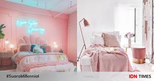 Desain kamar aesthetic minimalis language:id / rumah minimalis: 10 Desain Kamar Dengan Berbagai Shades Warna Pink Gak Harus Girly Easy Reader