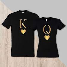 couple matching royal t shirt king and queen husband and wife shirts couple shirts king t shirt camiseta namorados camisetas casal roupas de casal que combinam