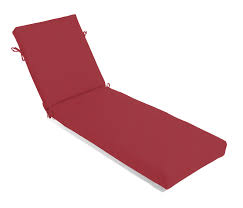 Thick outdoor chaise lounge cushions. Spectrum Cherry Thick Chaise Cushion Forshaw Of St Louis