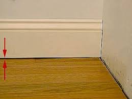 There Are Big Chances That Your Flooring Is Not Flawlessly Level This Is A Common Problem Which Cause Visible G How To Install Baseboards Baseboards Flooring