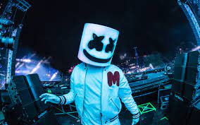 تحميل خلفيات Marshmello 4k الحفل Dj محطة كريستوفر كومستوك