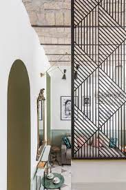 Classic Frescoes And Modern Design Extraordinary Apartment In Rome Photos Ideas Design Grill Door Design Window Grill Design Art Deco Interior