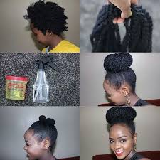 How glamorous can you look like with the bun hairstyles with faux hair. Marley Bun Marley Hair Natural Hair Styles Natural Hair Updo