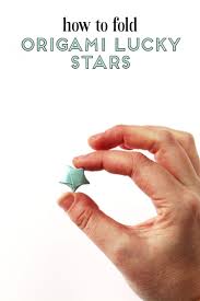 How To Make Origami Lucky Stars Gathering Beauty Origami Lucky Star Easy Origami Star Lucky Star
