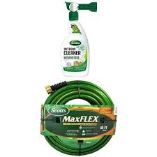 Scotts Plus Oxi Clean Outdoor Cleaner Maxflex Premium Heavy Duty Garden Hose 50 Ft Continue To The Product At The Image L Cleaning Garden Hose Turf Builder