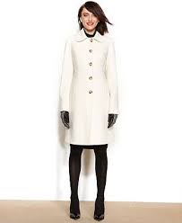 Long sleeve tie neck blouse. Anne Klein Wool Cashmere Blend Club Collar Walker Coat Coats Women Macy S Coats For Women Coat Anne Klein